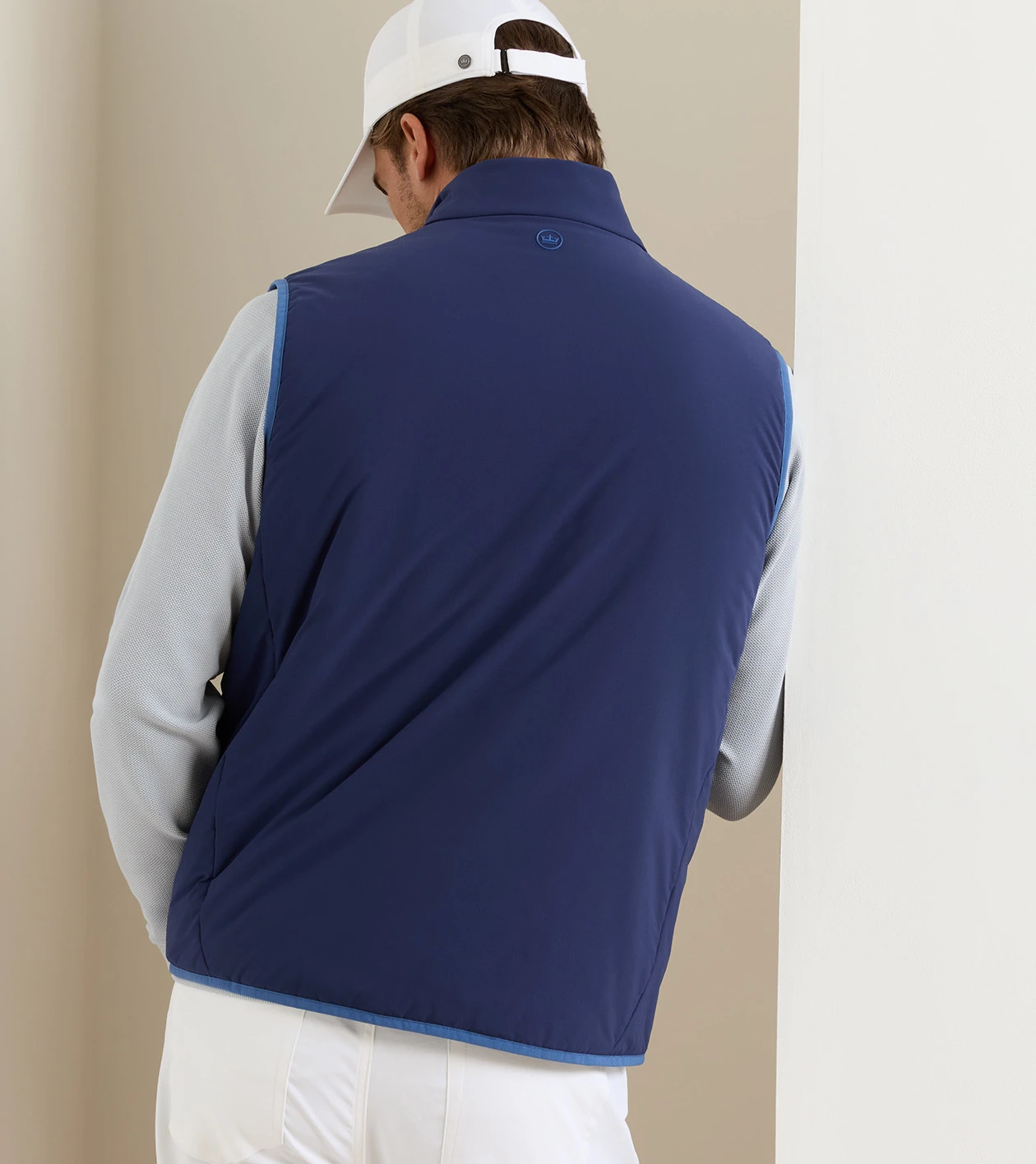 Ridge Vest in Navy - Alternate Image 2