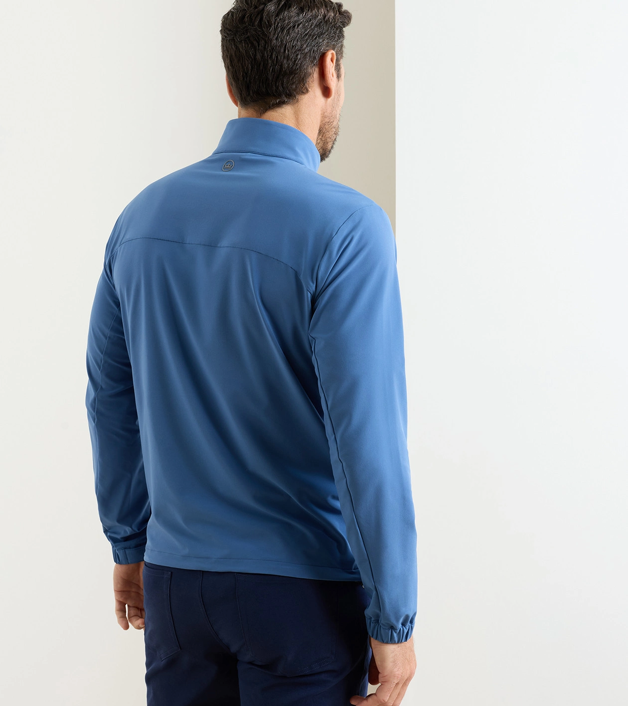 Dunes Half-Zip in Windsor Blue - Alternate Image 2