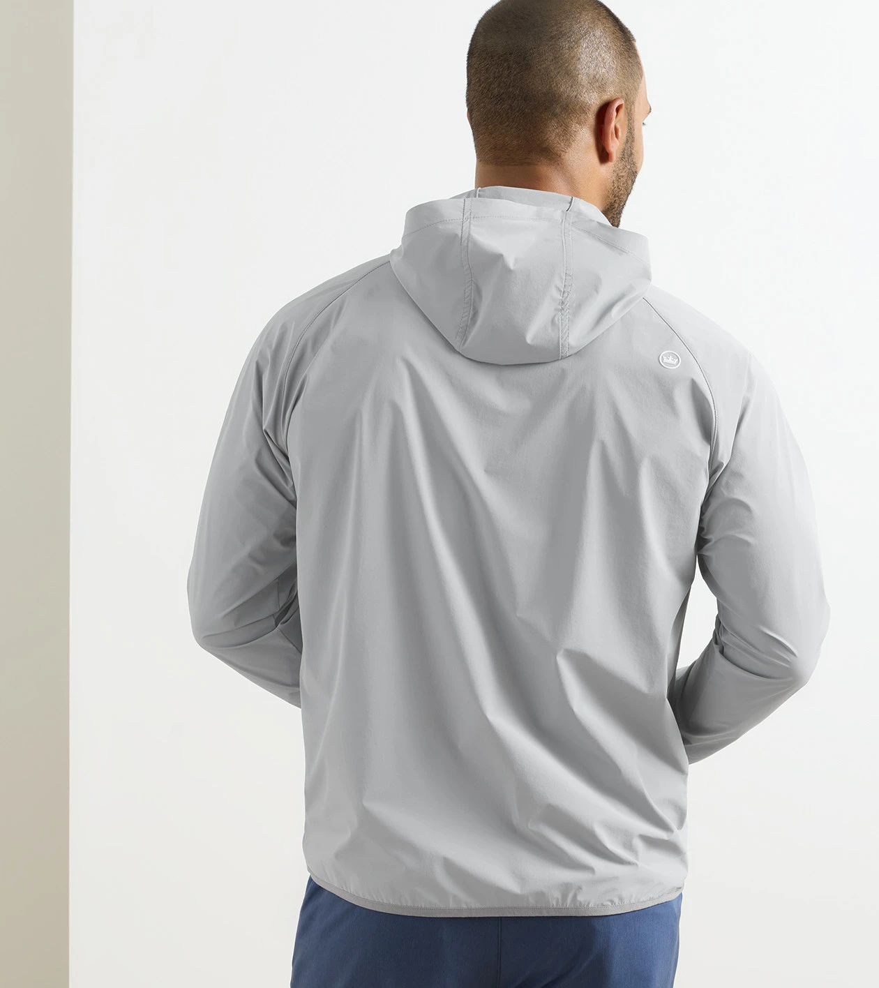 Featherweight Hooded Sun Shell in Gale Grey - Alternate Image 2
