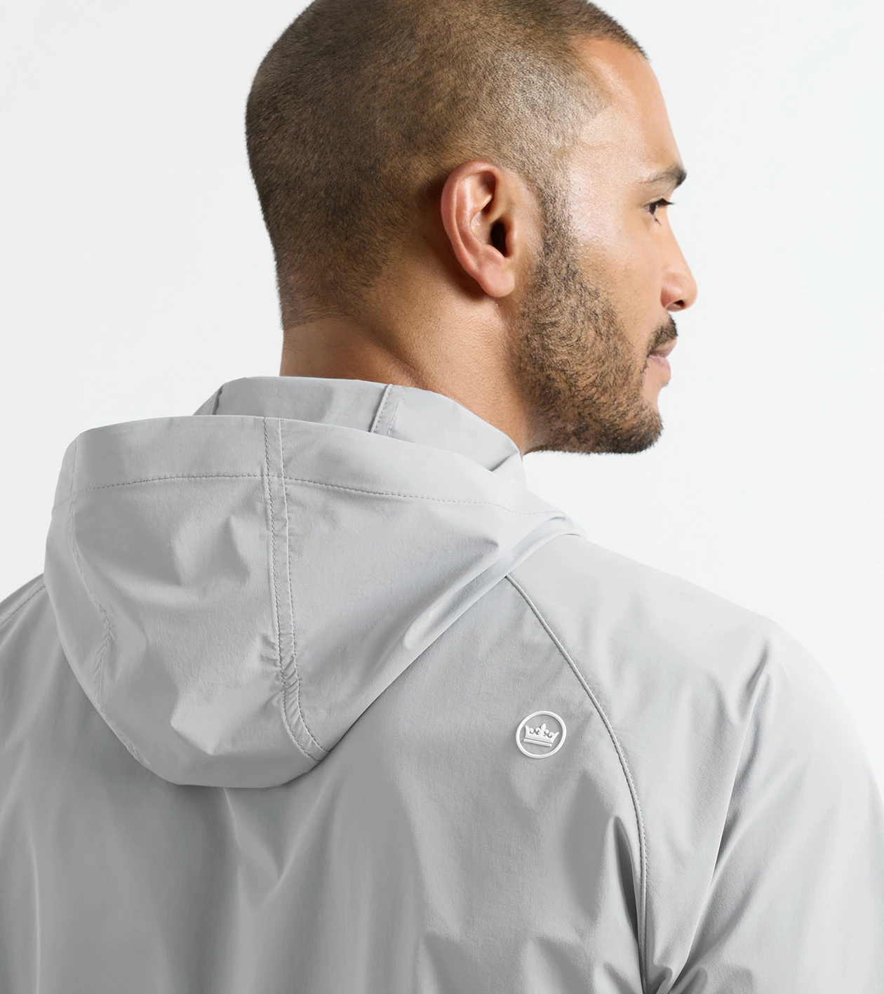 Featherweight Hooded Sun Shell in Gale Grey - Alternate Image 4