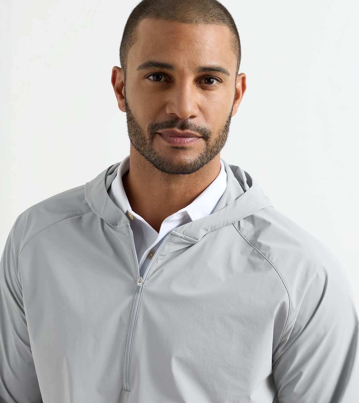 Featherweight Hooded Sun Shell in Gale Grey - Alternate Image 5