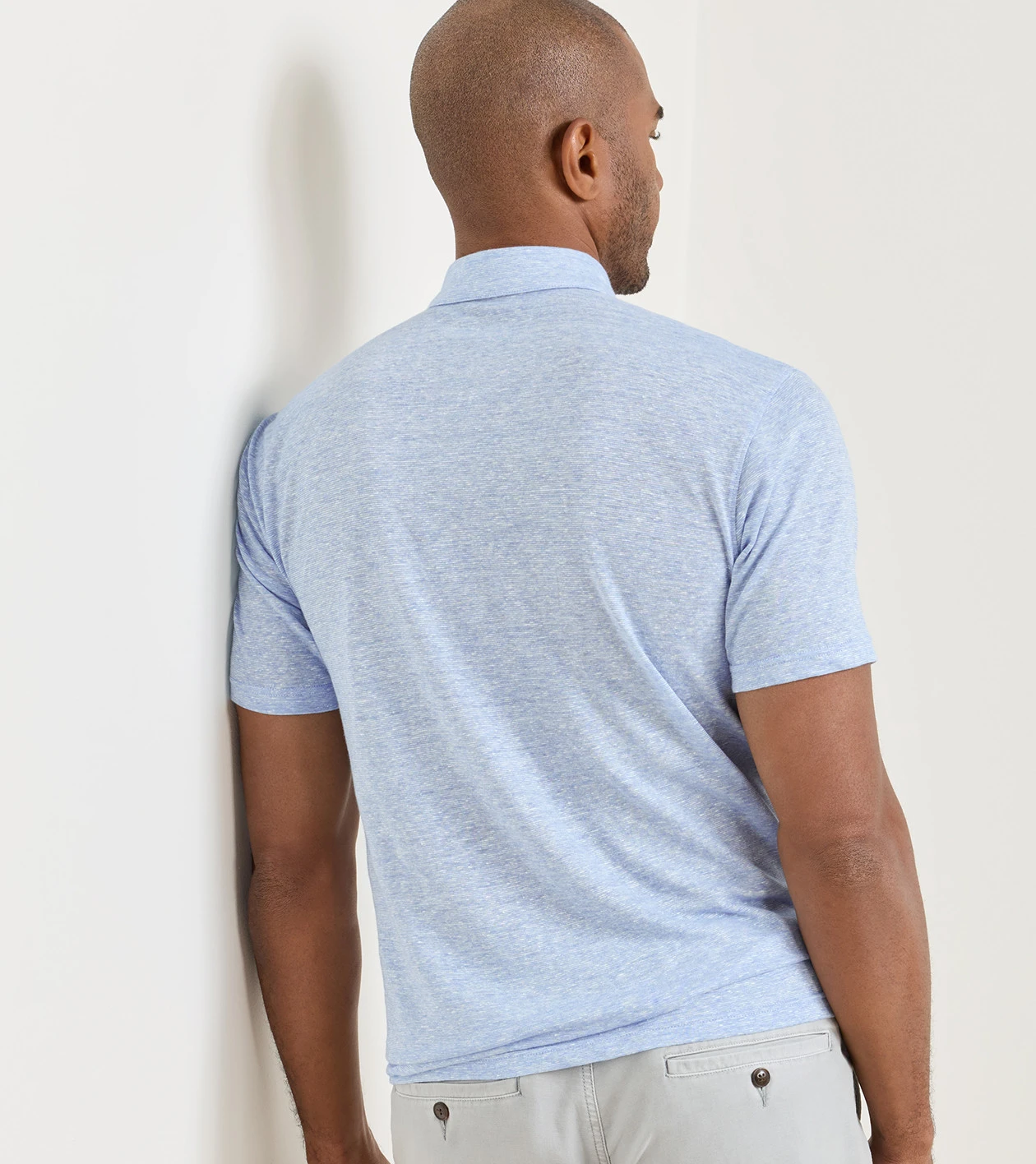 Sanibel Polo in Cottage Blue - Alternate Image 2
