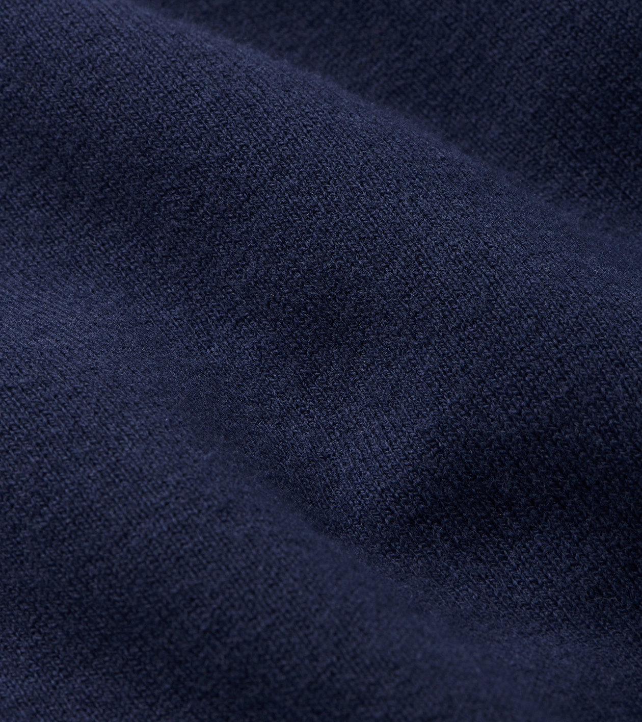 Coolspun Lite Cotton Quarter-Zip Sweater in Navy - Alternate Image 4