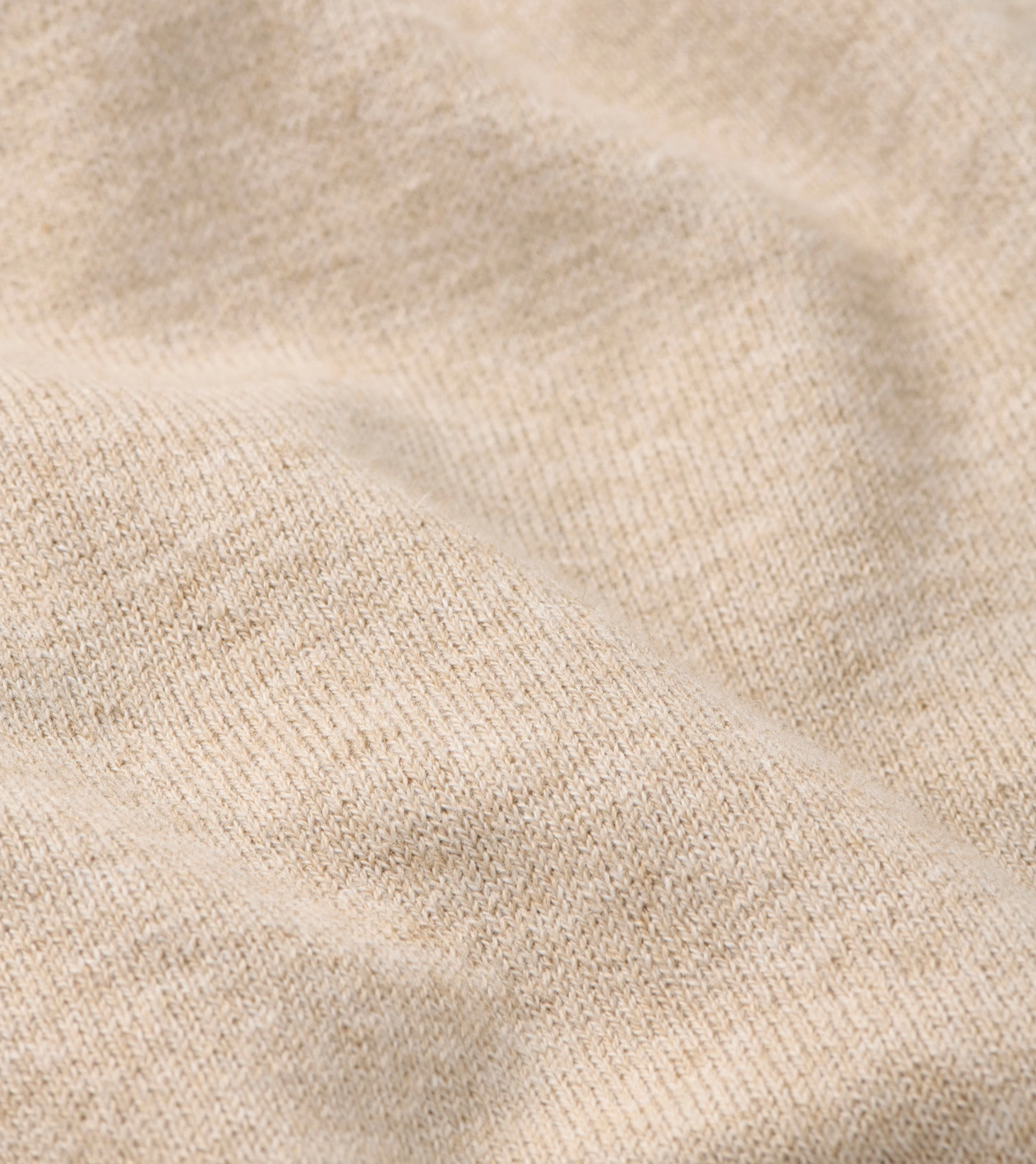 Coolspun Lite Cotton Quarter-Zip Sweater in TRUFFLE - Alternate Image 4