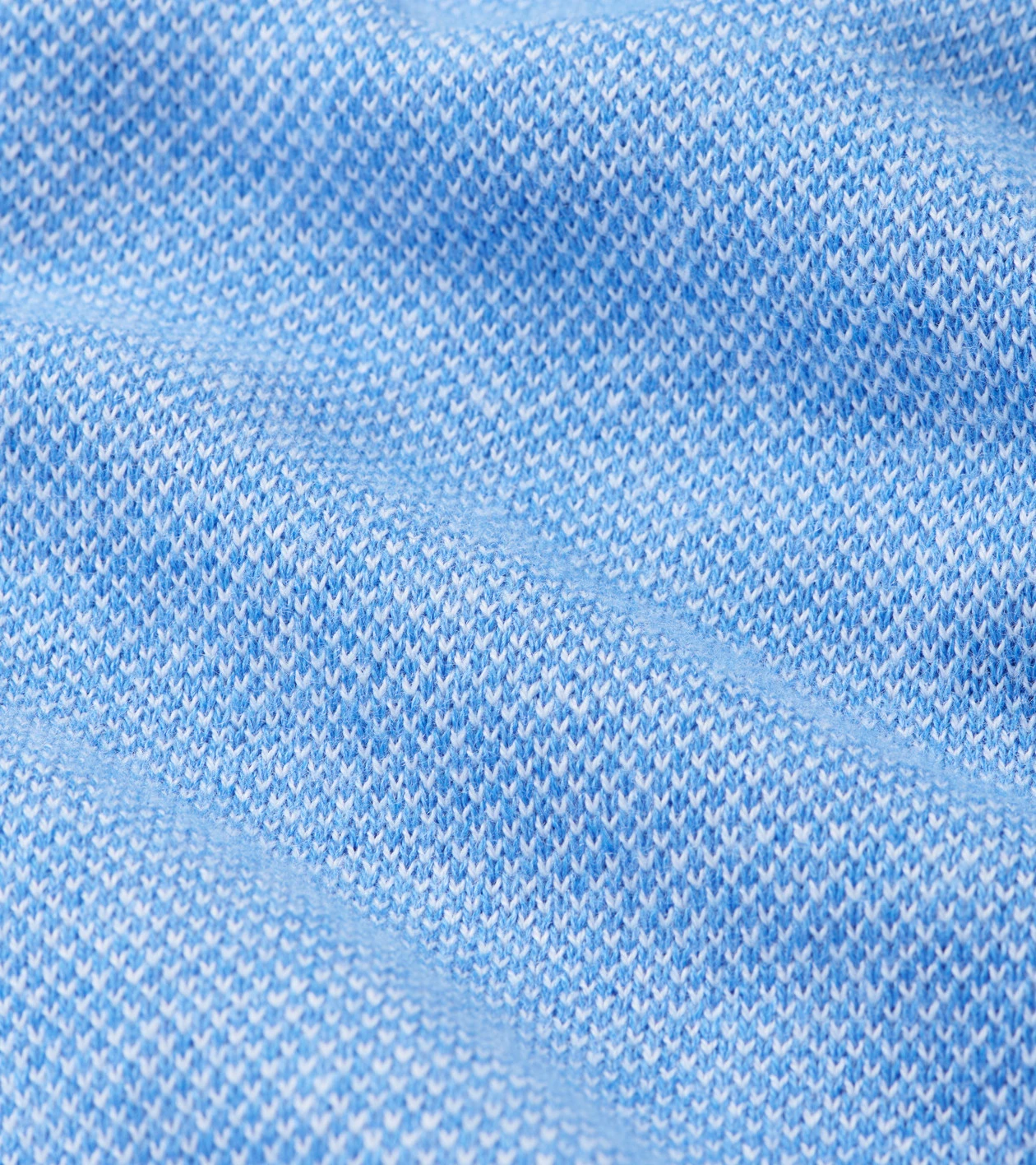 Coolspun Lite Birdseye Quarter Zip Sweater in BLUEBIRD - Alternate Image 4
