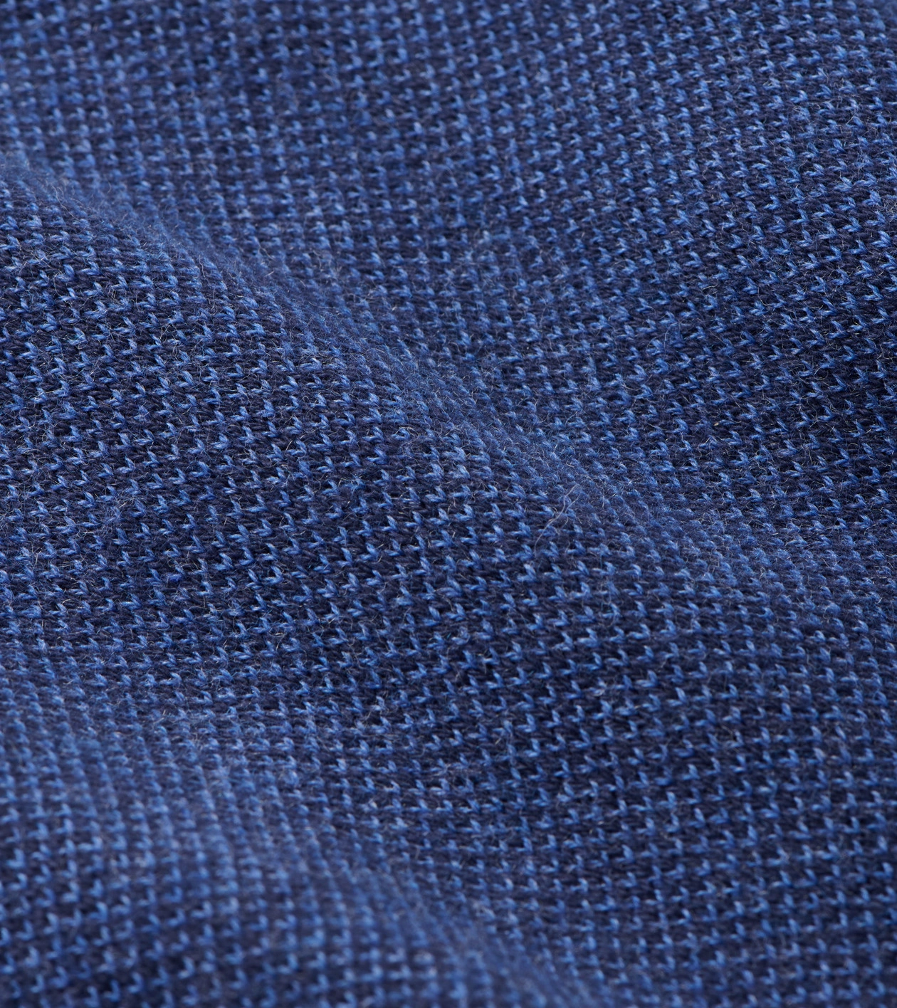 Coolspun Lite Birdseye Quarter Zip Sweater in Navy - Alternate Image 4