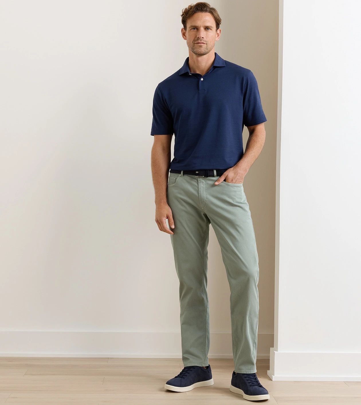 Wayfare Five-Pocket Pant in Willow - Alternate Image 1