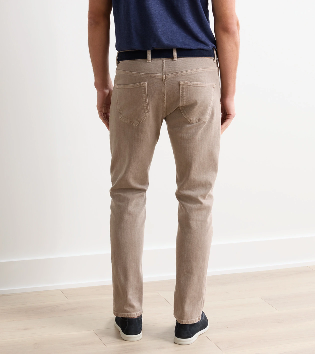 Fairfield Garment Dyed Denim in BISCOTTI - Alternate Image 2
