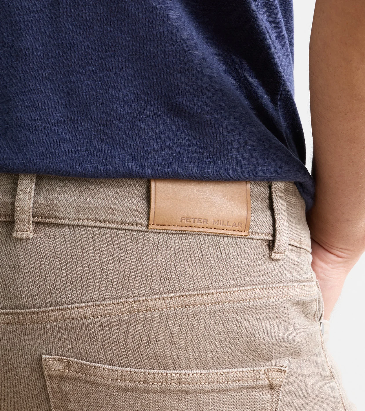 Fairfield Garment Dyed Denim in BISCOTTI - Alternate Image 3