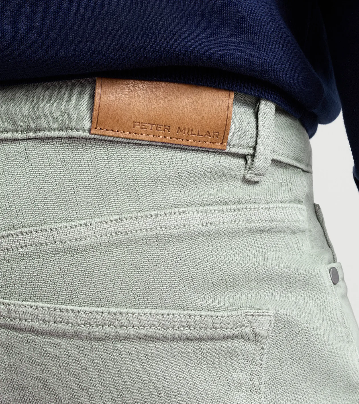 Fairfield Garment Dyed Denim in SAGE FOG - Alternate Image 3