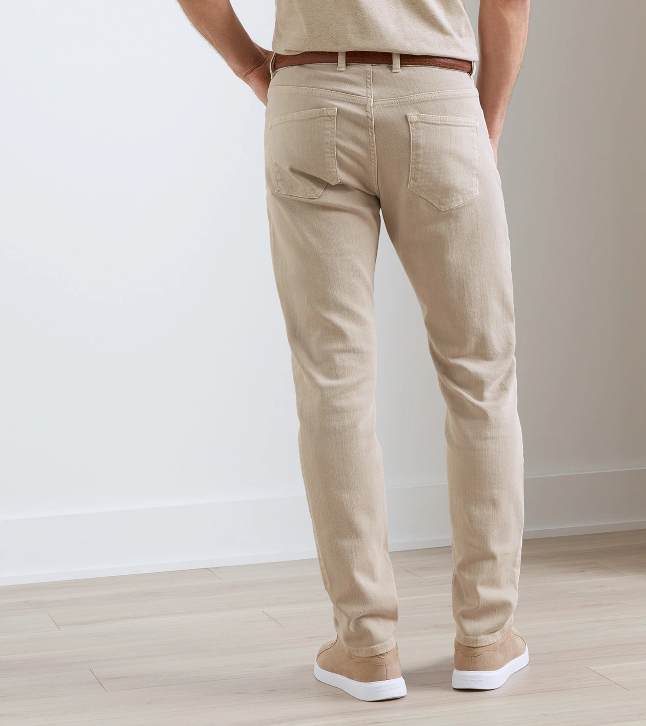 Fairfield Garment Dyed Denim in TRUFFLE - Alternate Image 2