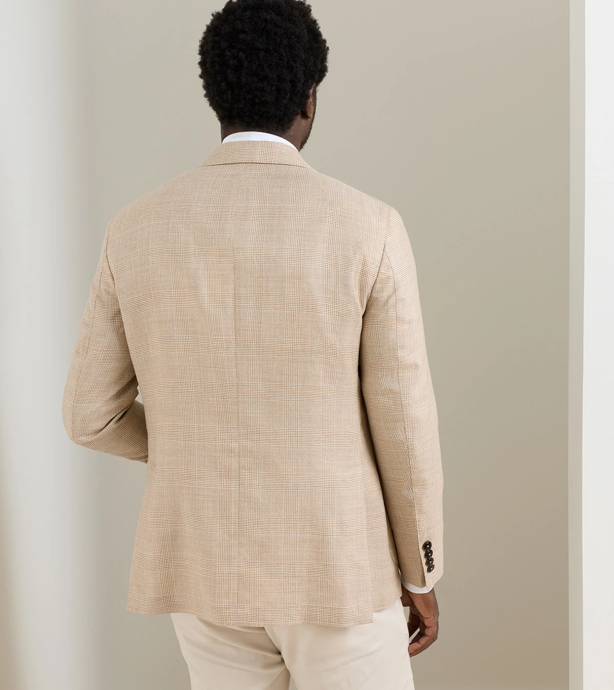Wellington Glen Plaid Soft Jacket in SUMMER DUNES - Alternate Image 2