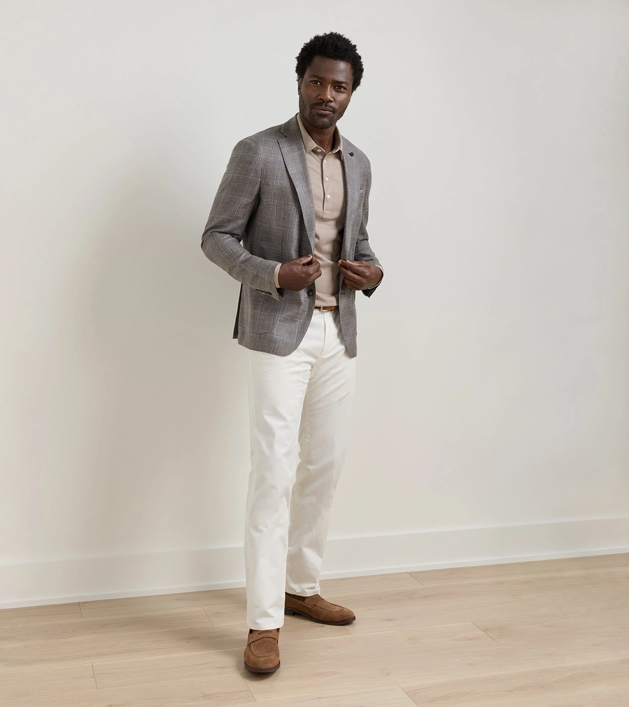 Pearce Plaid Soft Jacket in Espresso - Alternate Image 1