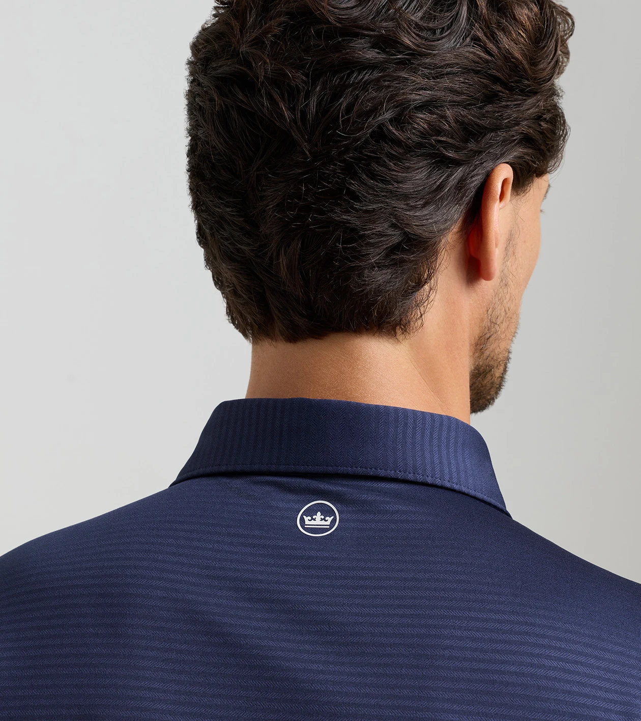 Empire Performance Jersey Polo in Navy - Alternate Image 3