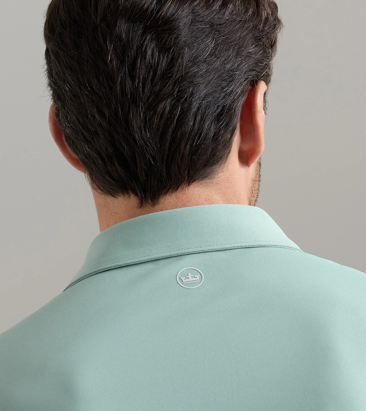 Soul Performance Mesh Polo in LIGHT WILLOW - Alternate Image 3