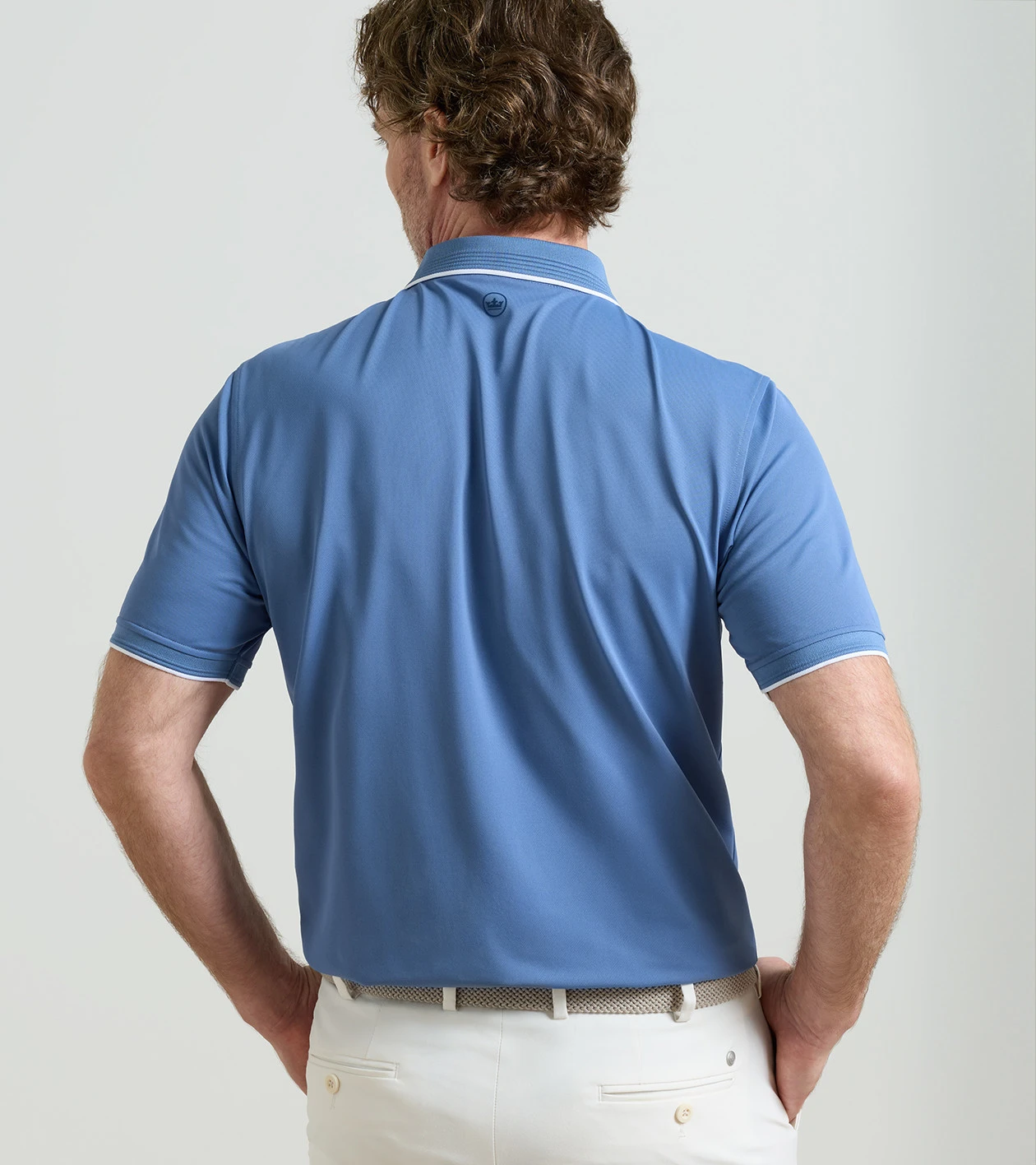 Summertime Performance Mesh Polo in STORM - Alternate Image 2