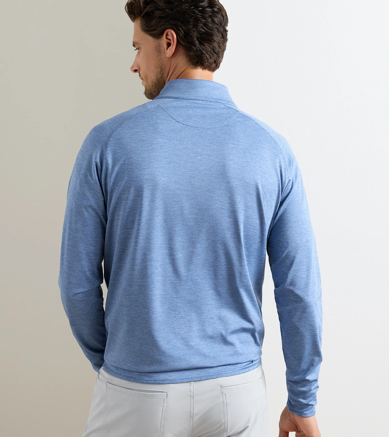 Stealth Performance Quarter-Zip in STORM - Alternate Image 2