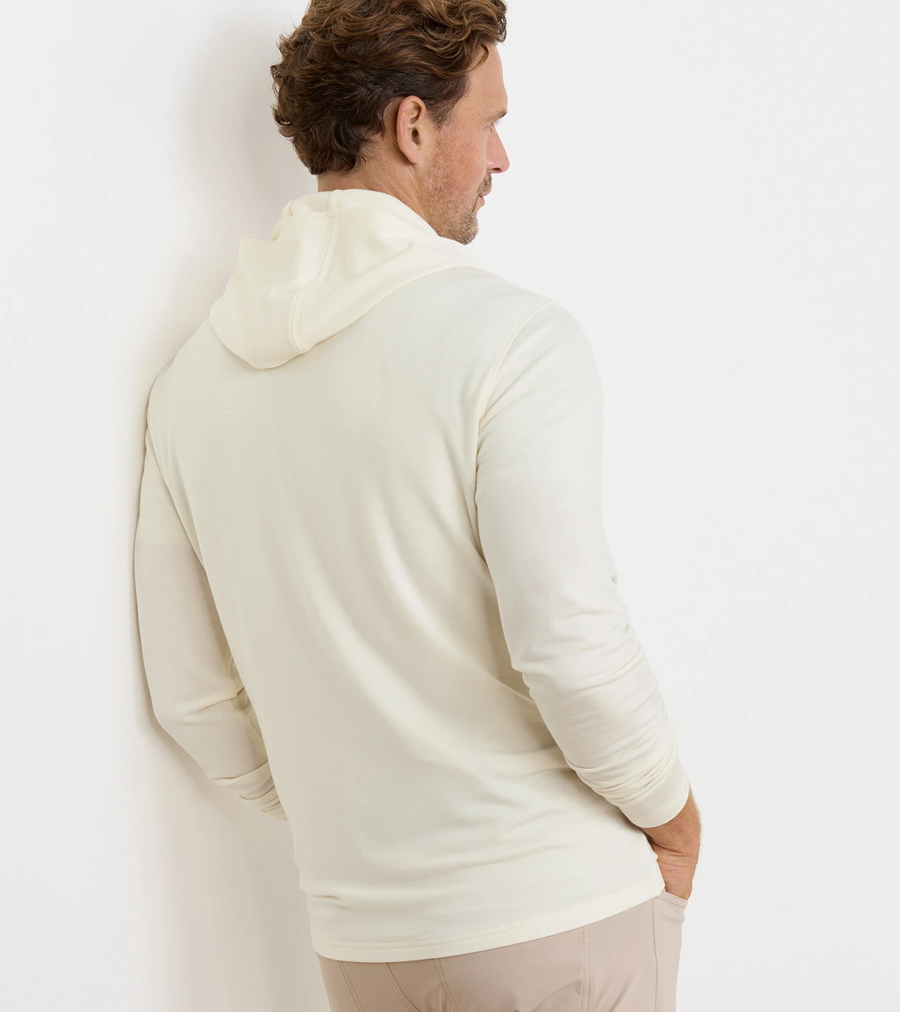 Excursionist Flex Knit Hoodie in Almond - Alternate Image 2