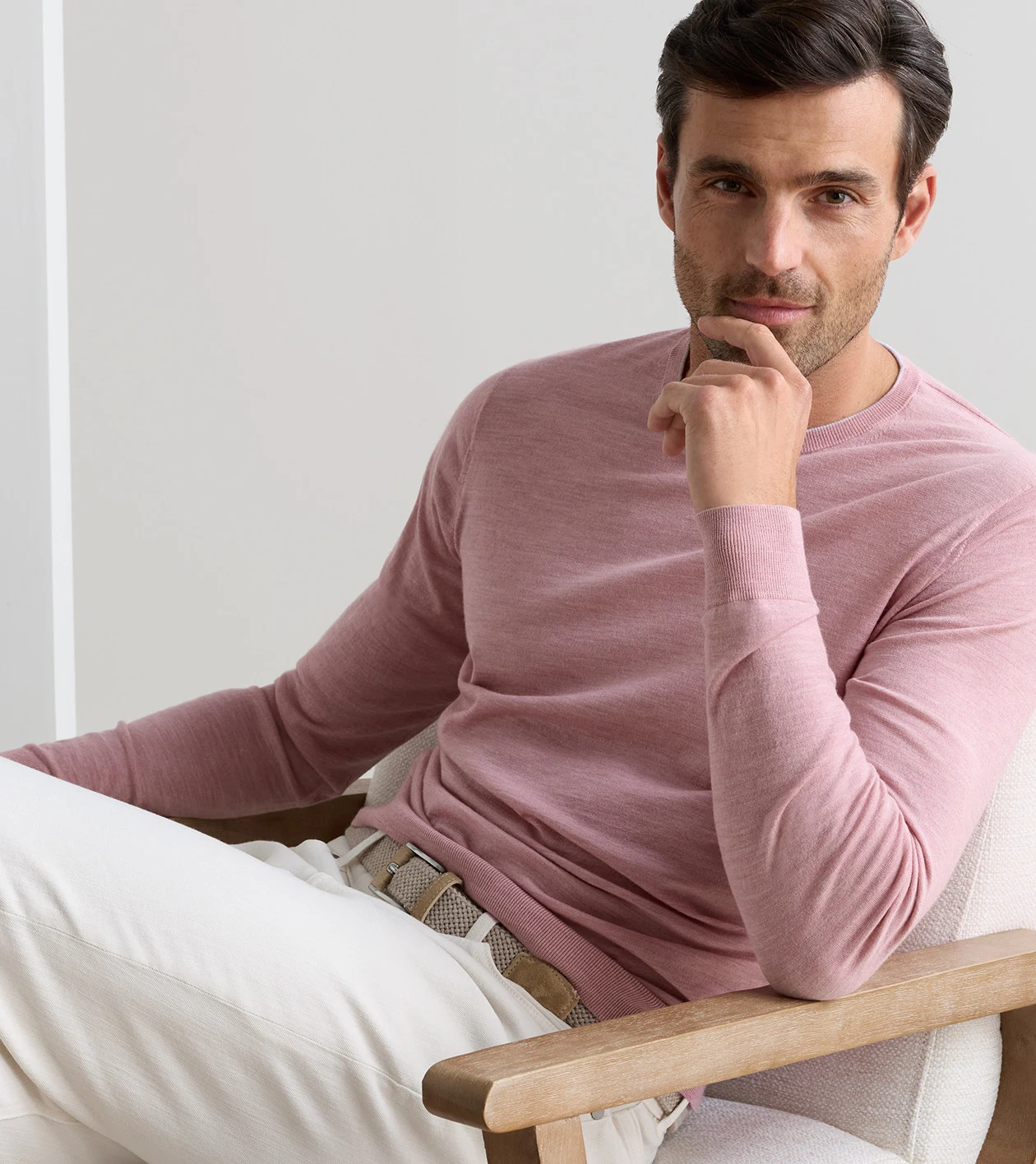 Excursionist Flex Crew in ROSE QUARTZ - Alternate Image 1