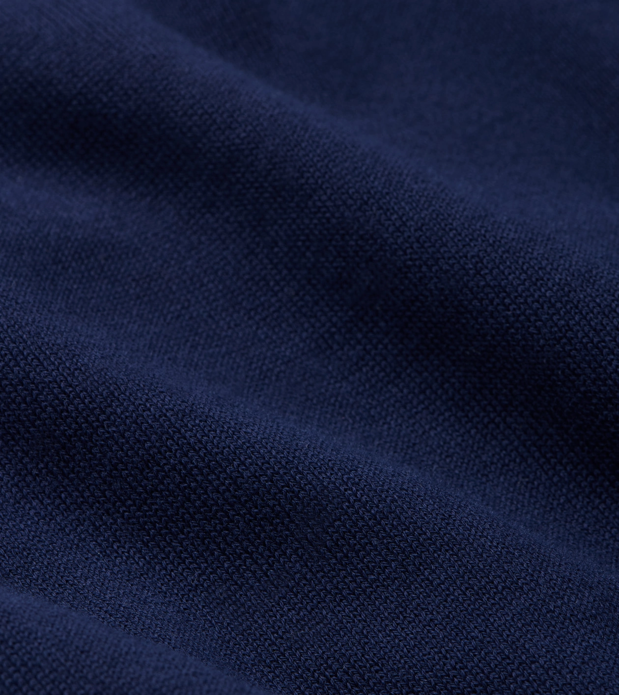 Mariner Sea Island Cotton Sweater Polo in Navy - Alternate Image 4