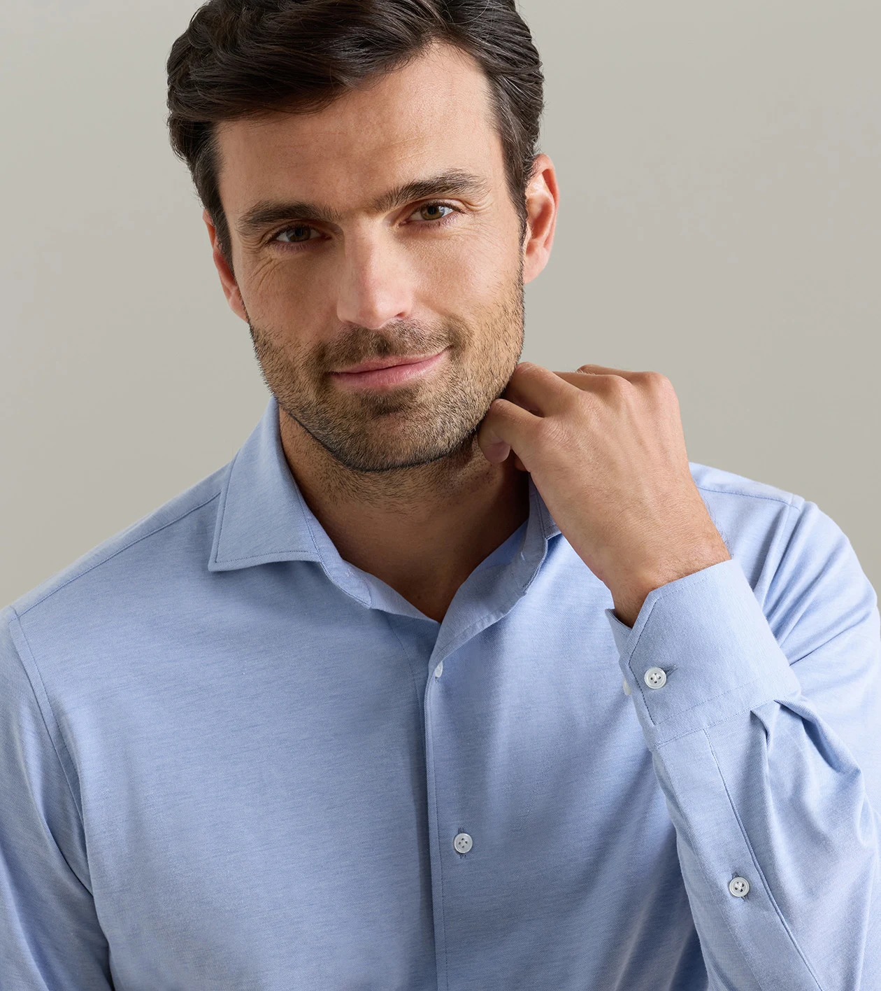 Excursionist Flex Solid Sport Shirt in Dusk Blue - Alternate Image 3