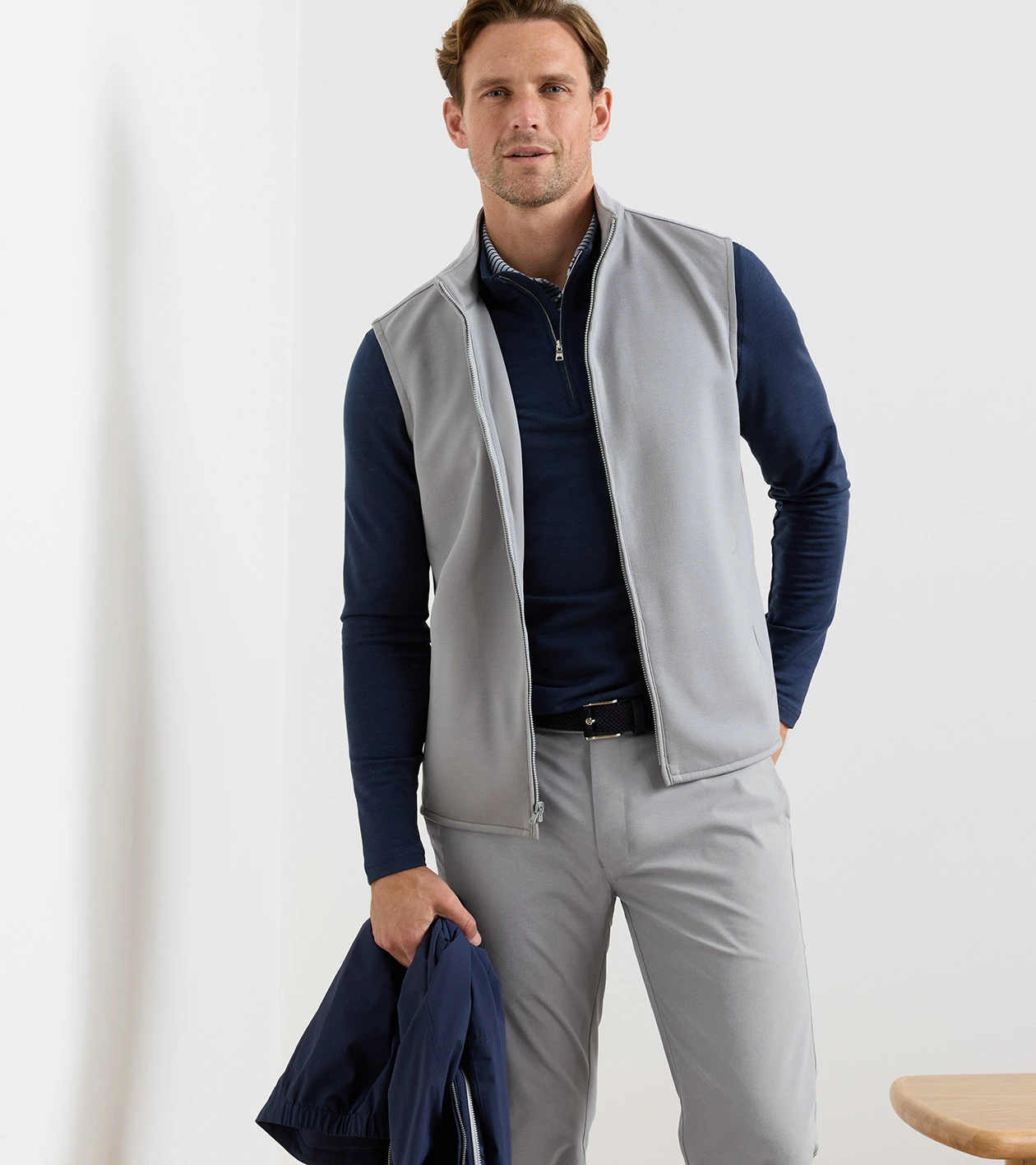 Ryder 3-in-1 Jacket & Vest in Navy - Alternate Image 4