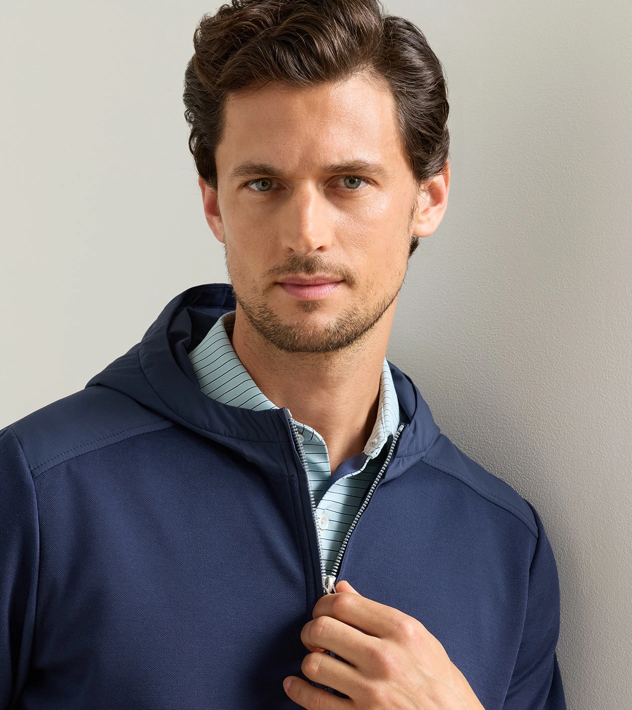 Winsome Hoodie Jacket in Navy - Alternate Image 4