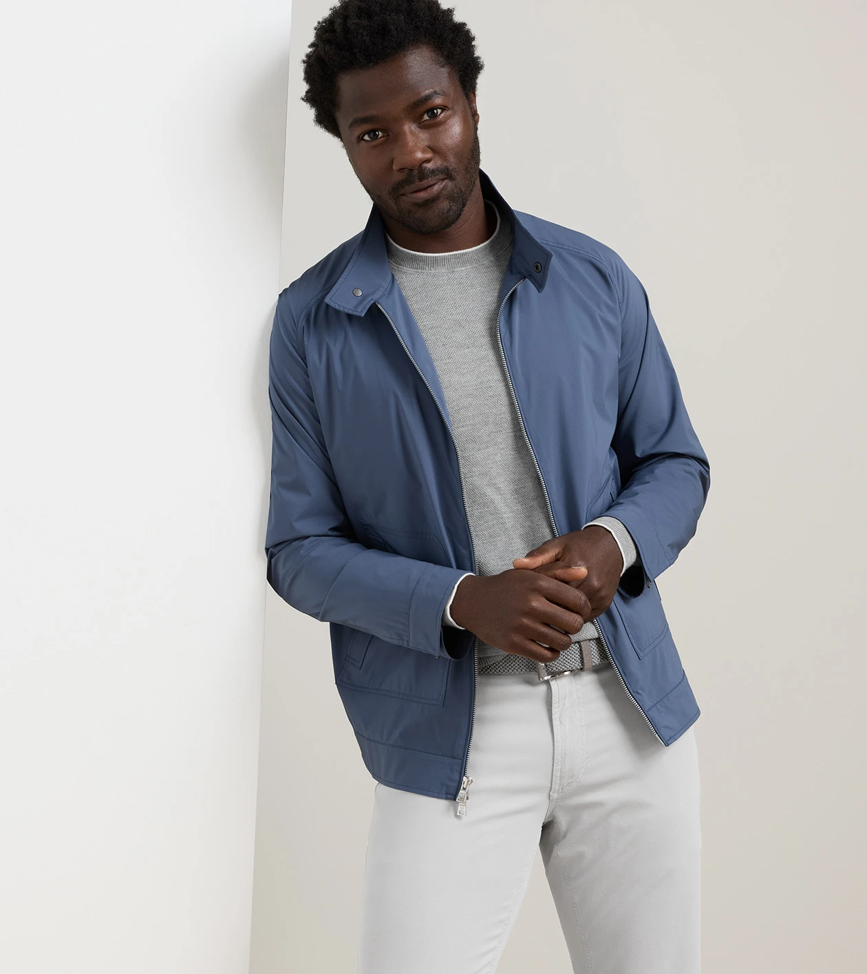 Discovery Bomber Jacket in STORM - Alternate Image 4