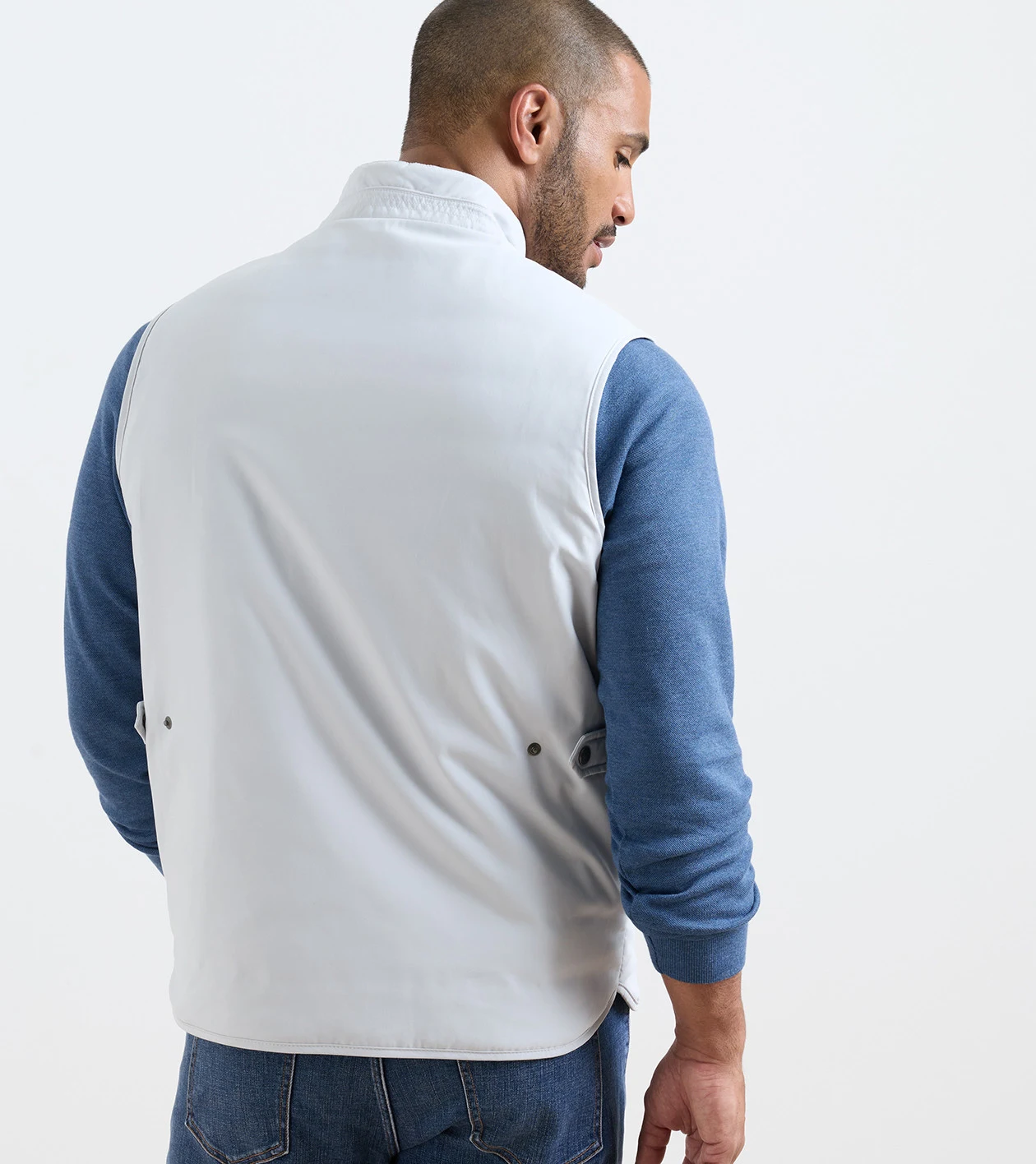 Bleecker Vest in British Grey - Alternate Image 2