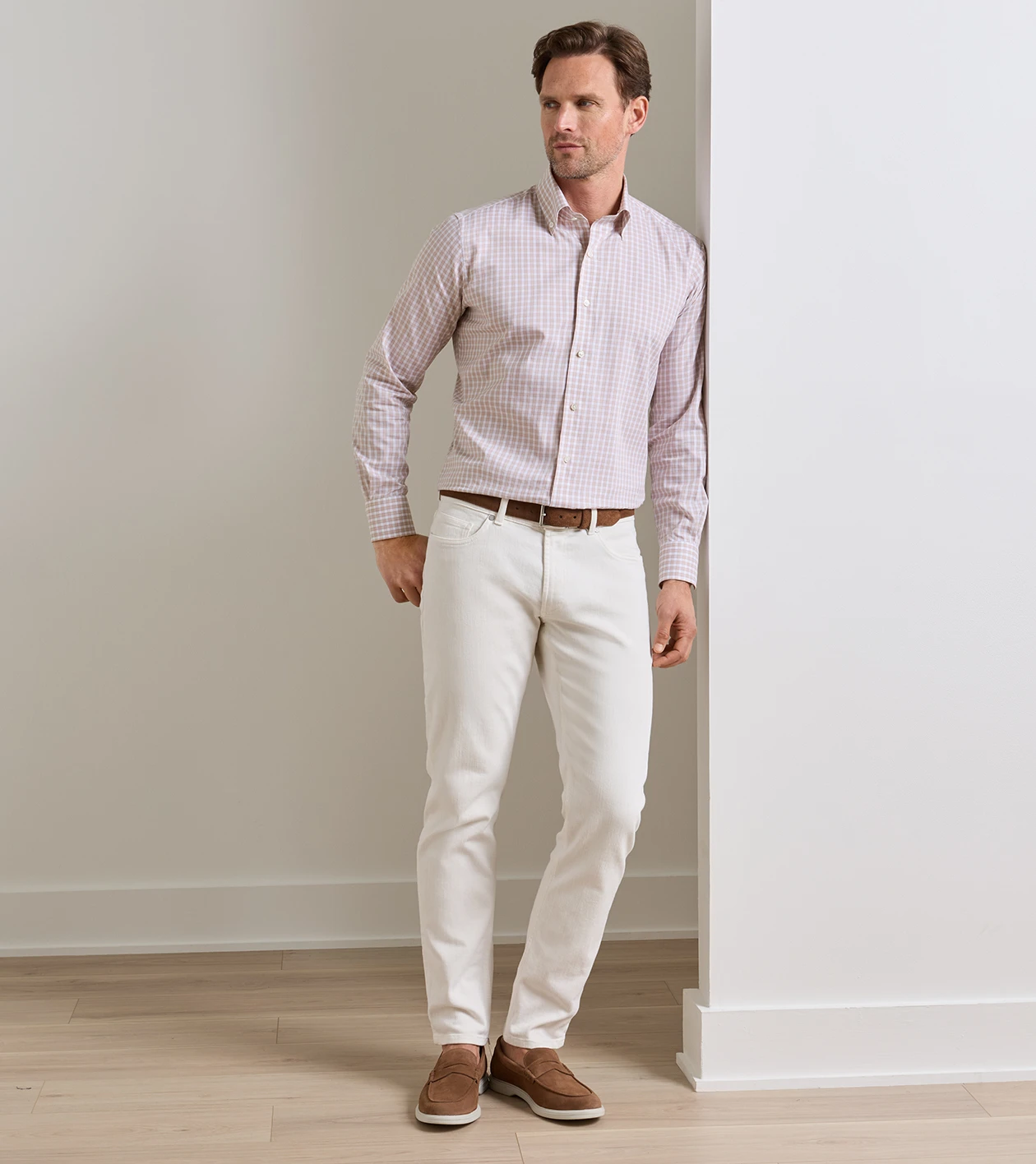 Excursionist Suede Belt in Chestnut - Alternate Image 2
