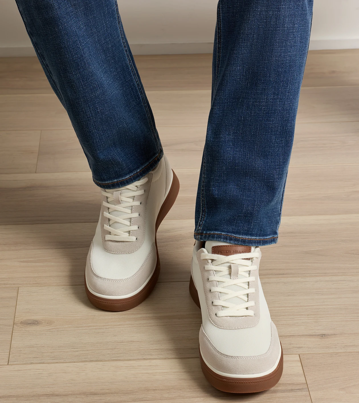 Drift Mesh Sneaker in Ivory - Alternate Image 1