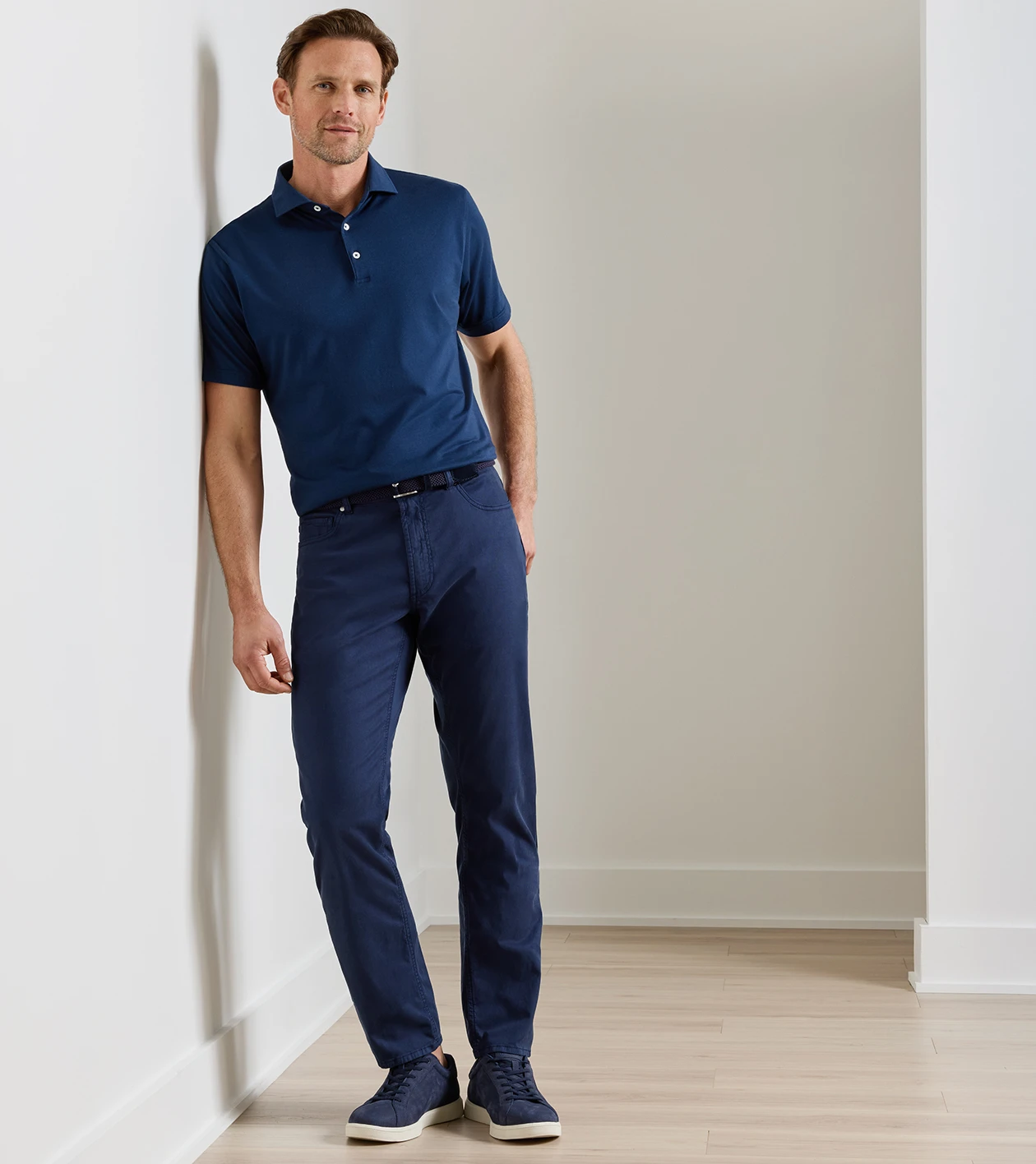 Wayfare Five-Pocket Pant in Navy - Alternate Image 1