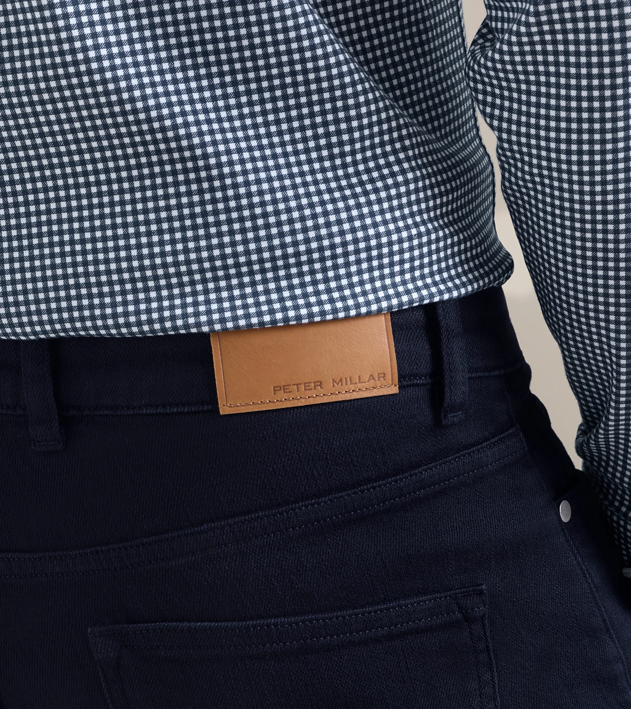 Fairfield Garment Dyed Denim in Navy - Alternate Image 3