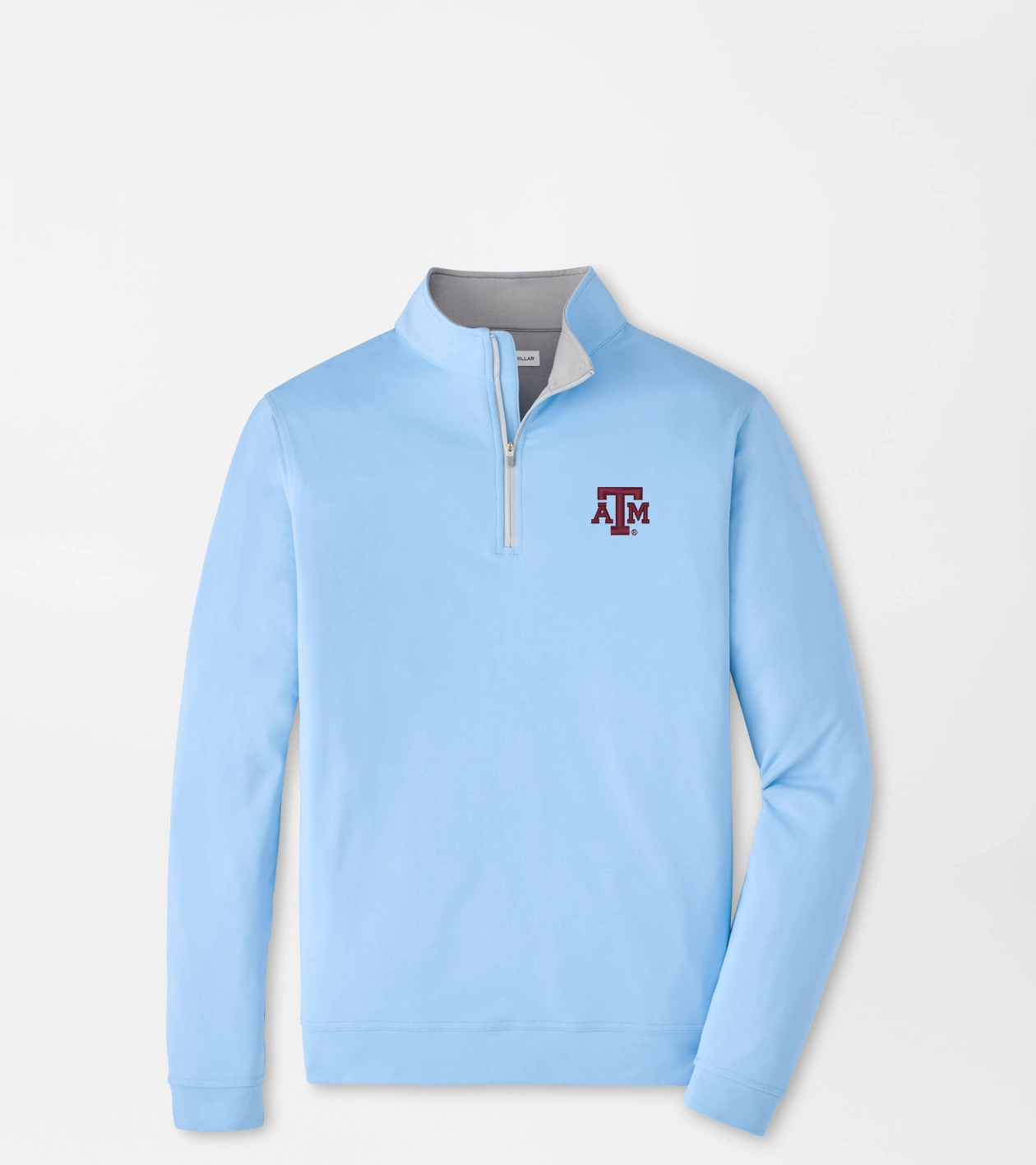 Texas A&M Perth Performance Quarter-Zip in Cottage Blue