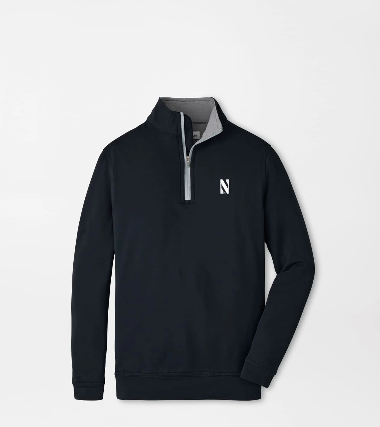 Northwestern Perth Youth Performance Quarter-Zip in Black - Alternate Image 1
