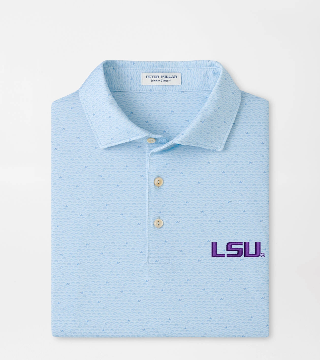 LSU On The Ball Performance Jersey Polo | Men's Collegiate Apparel
