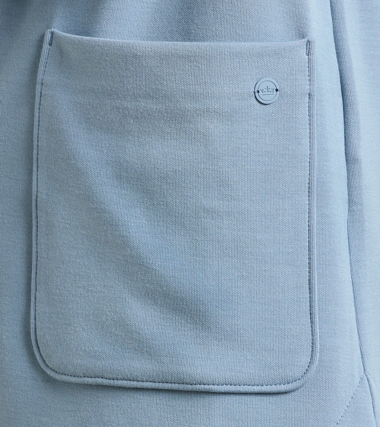 Flora Knit Chore Coat in RAINWATER - Alternate Image 3