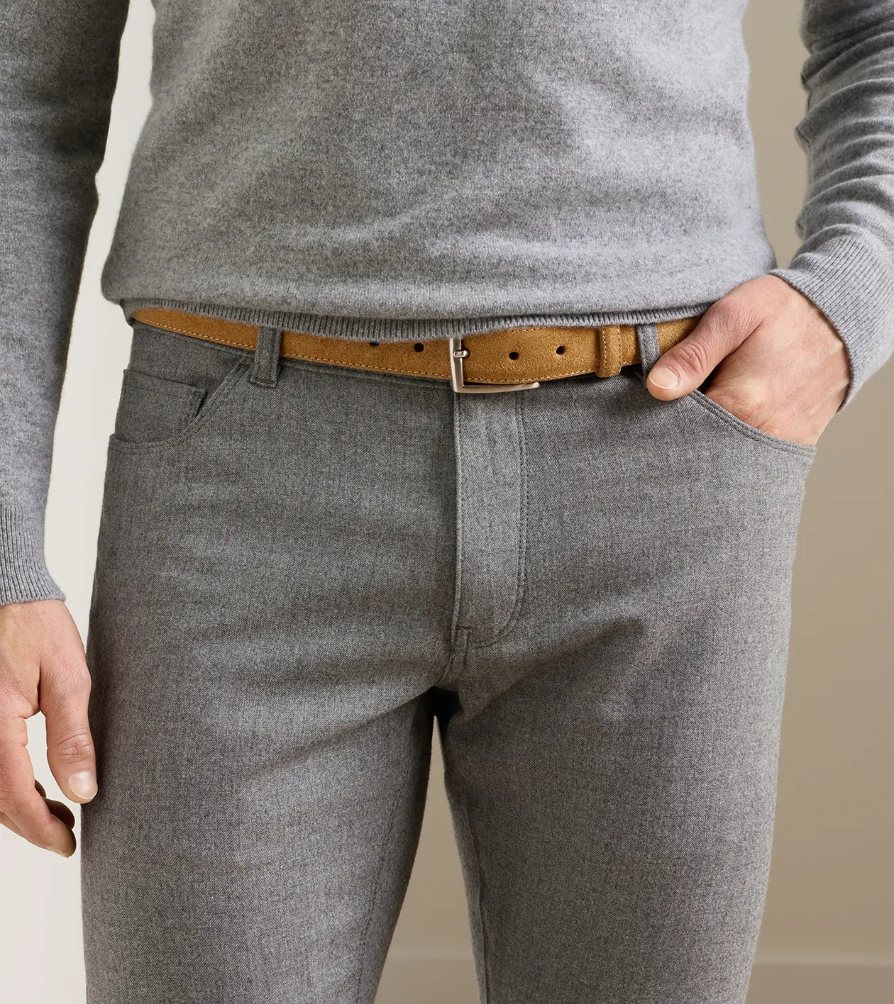 Excursionist Suede Belt in TURBINADO - Alternate Image 2