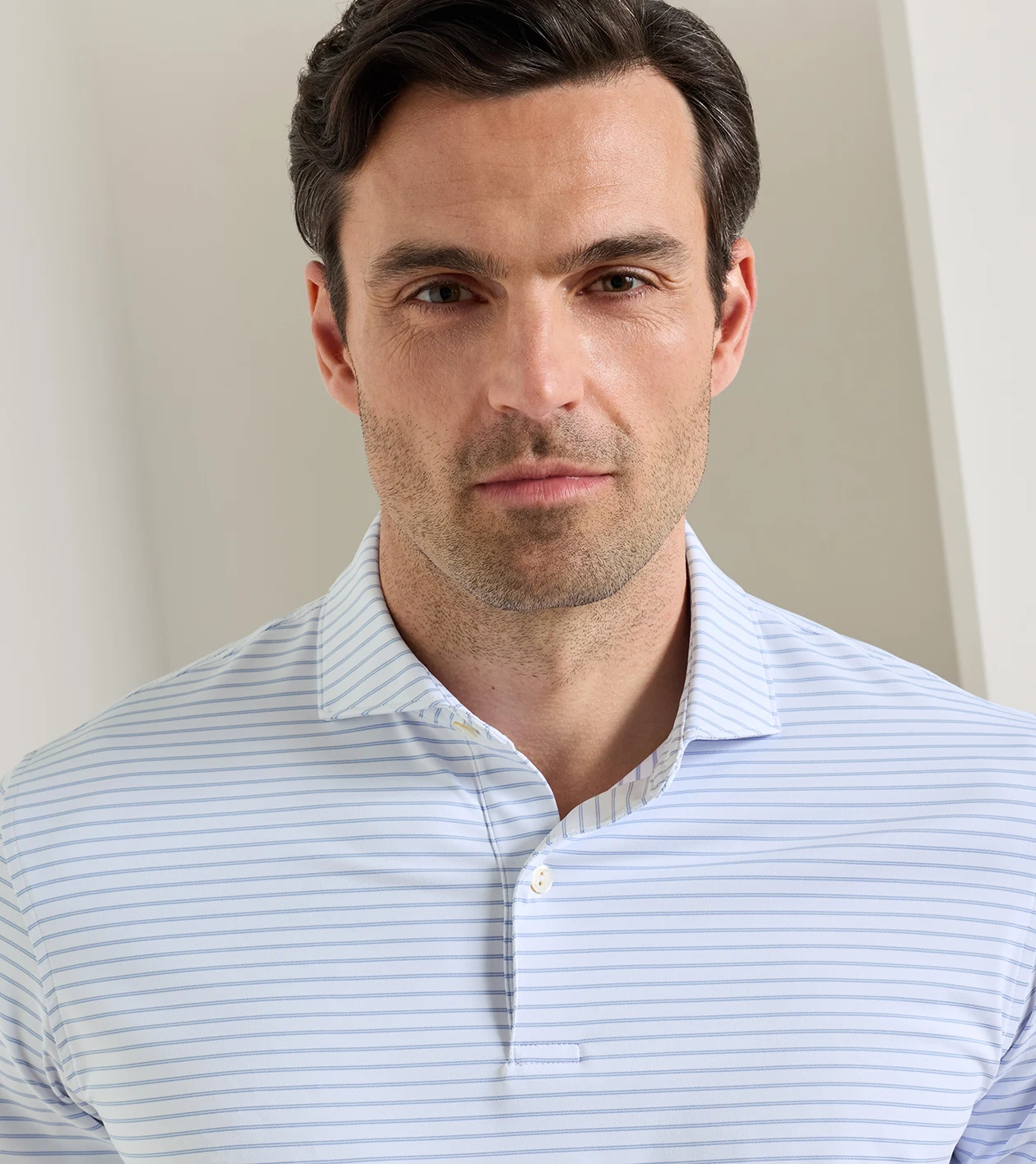 Keynote Performance Jersey Polo in White - Alternate Image 4