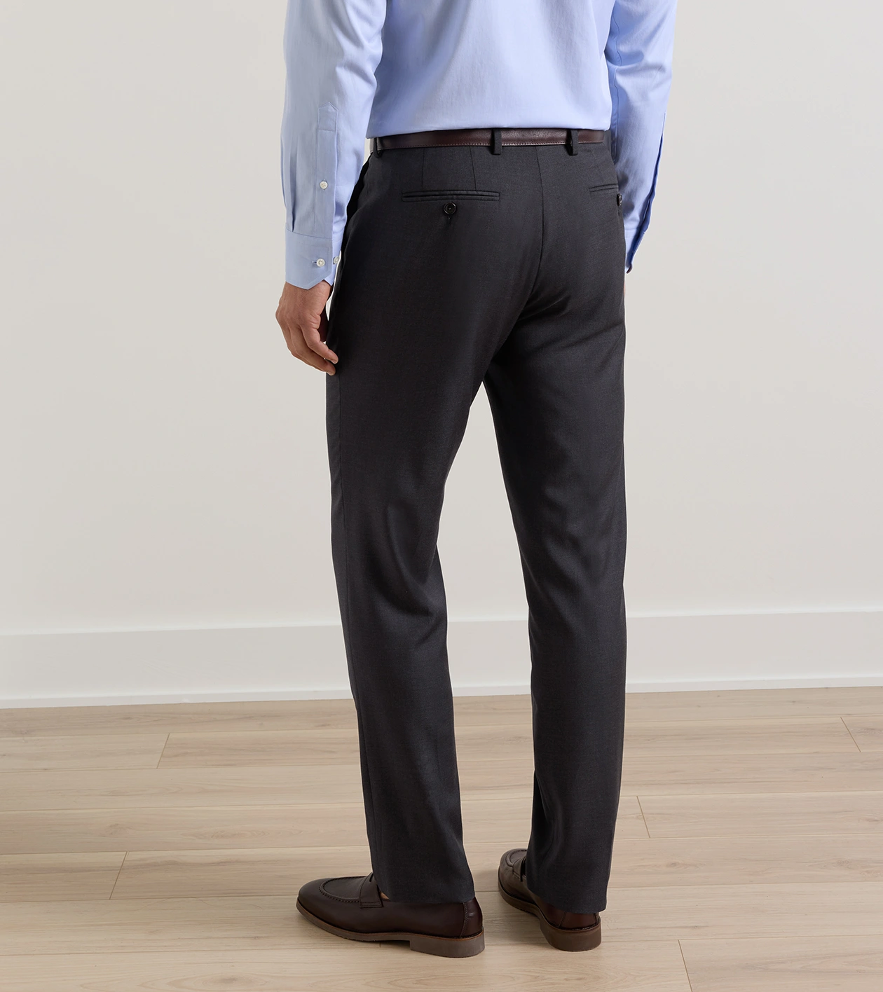 Crosby Trouser in Charcoal - Alternate Image 2