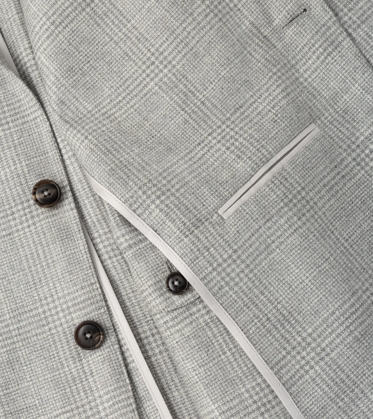Foster Glen Plaid Soft Jacket in GREY PEARL - Alternate Image 5