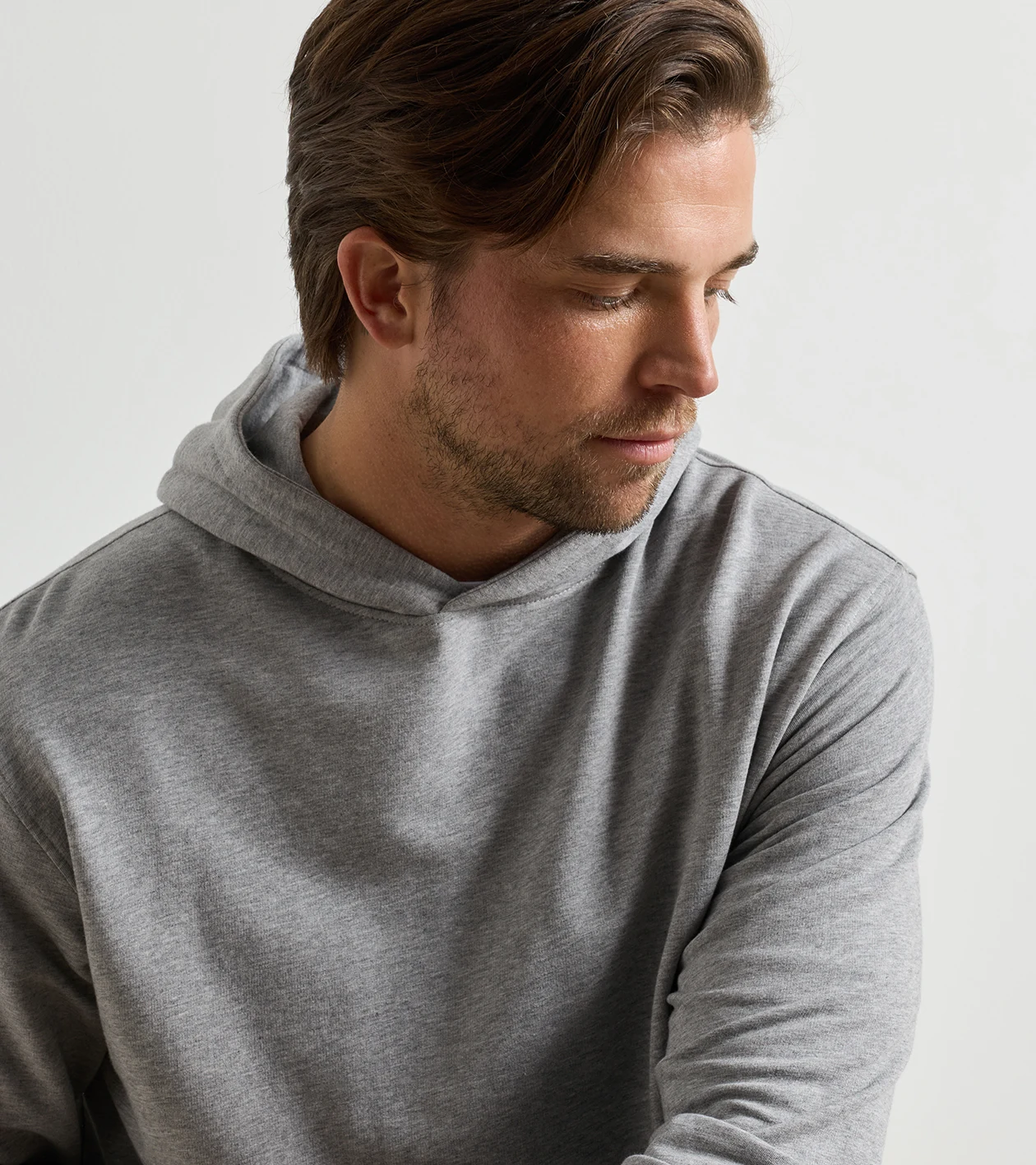 Oasis Pullover Hoodie in Gale Grey - Alternate Image 3