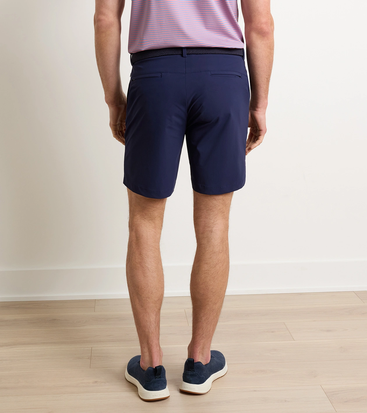 Bingham Performance Short in Navy - Alternate Image 2