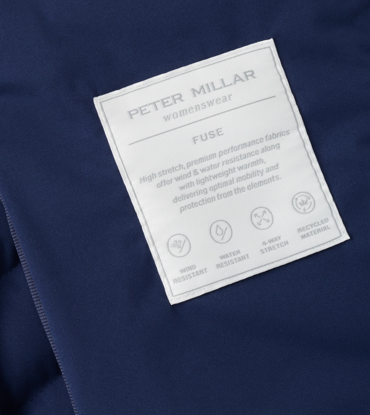 Fuse Hybrid Vest in Navy - Alternate Image 5