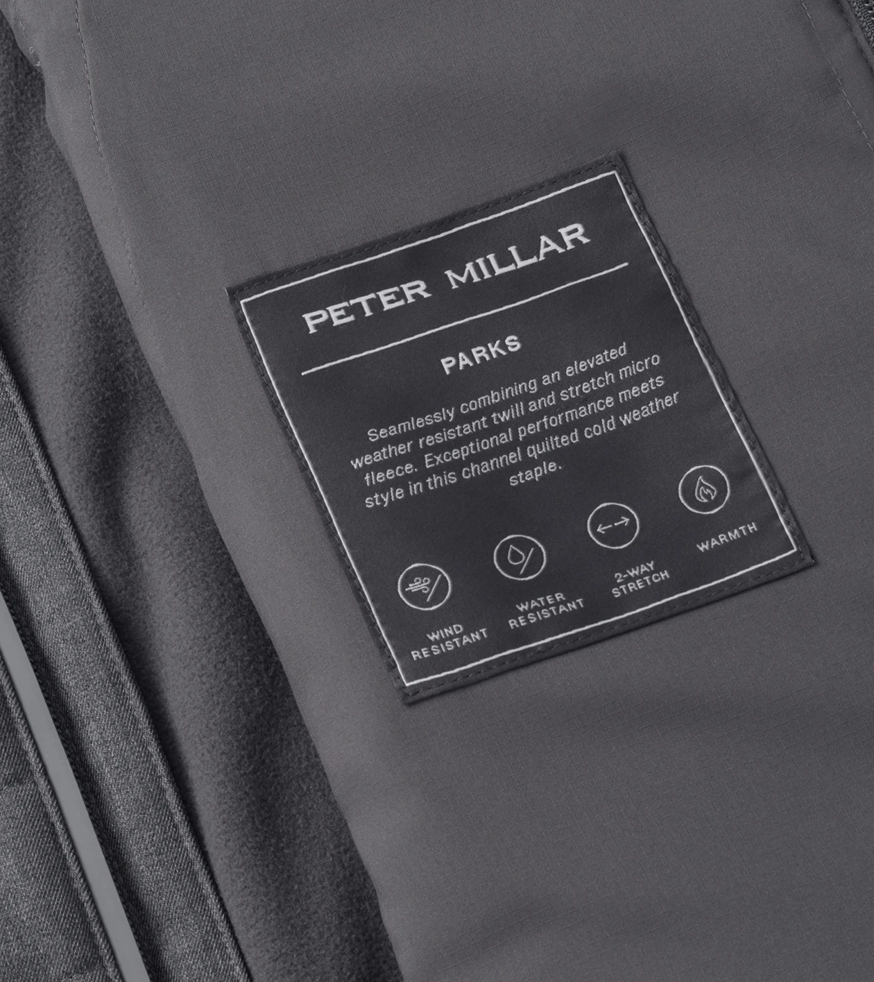 Parks Hybrid Vest in IRIDIUM - Alternate Image 6