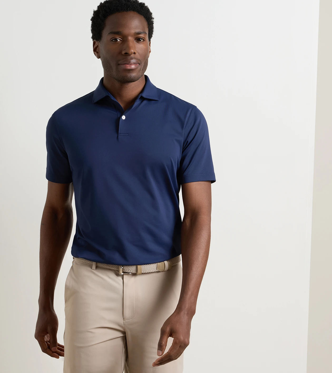 Solid Performance Jersey Polo | Men's Polos | Peter Millar