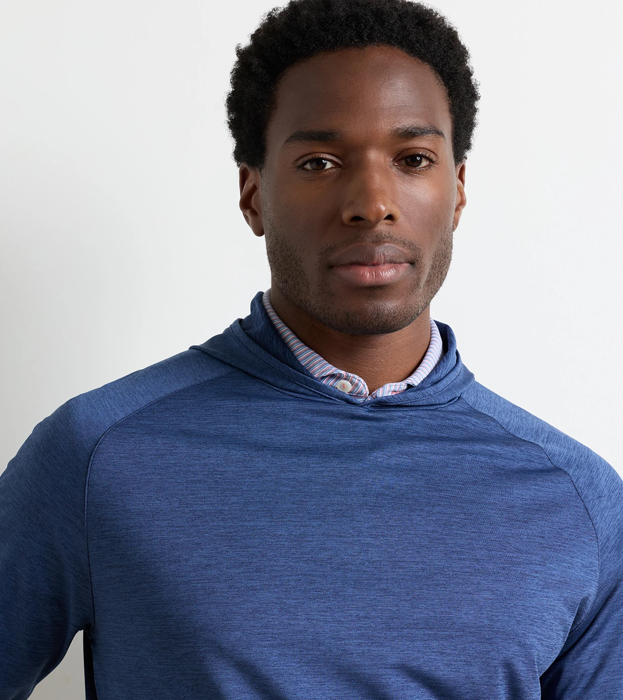 Stealth Performance Hoodie in Navy - Alternate Image 3