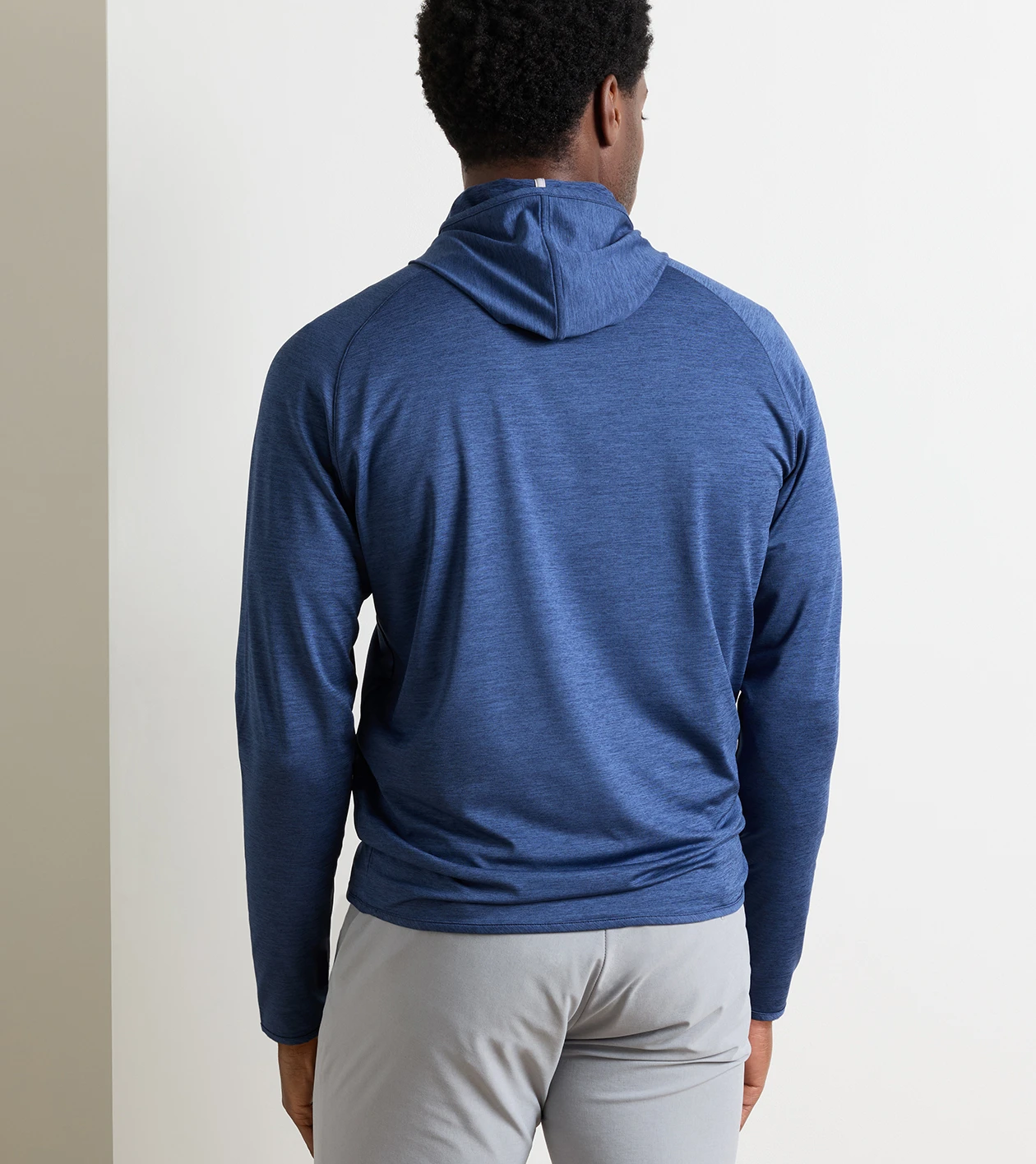 Stealth Performance Hoodie in Navy - Alternate Image 2