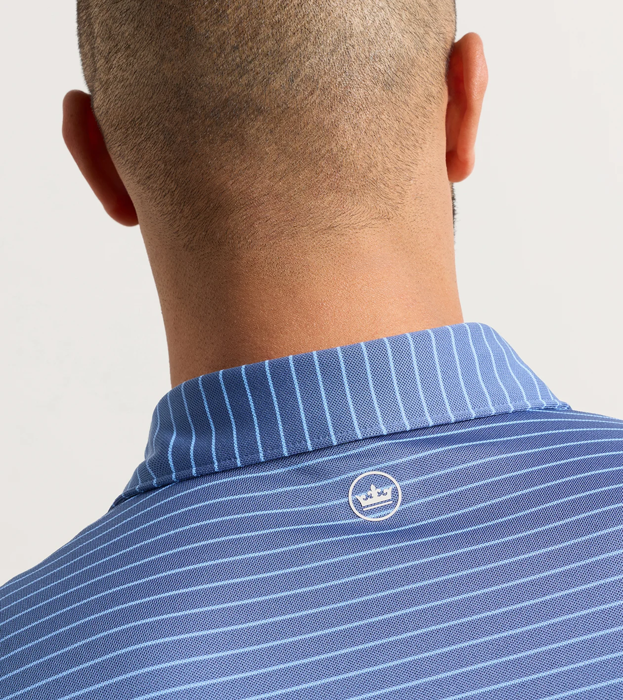 Winston Performance Mesh Polo in BALI BLUE - Alternate Image 3