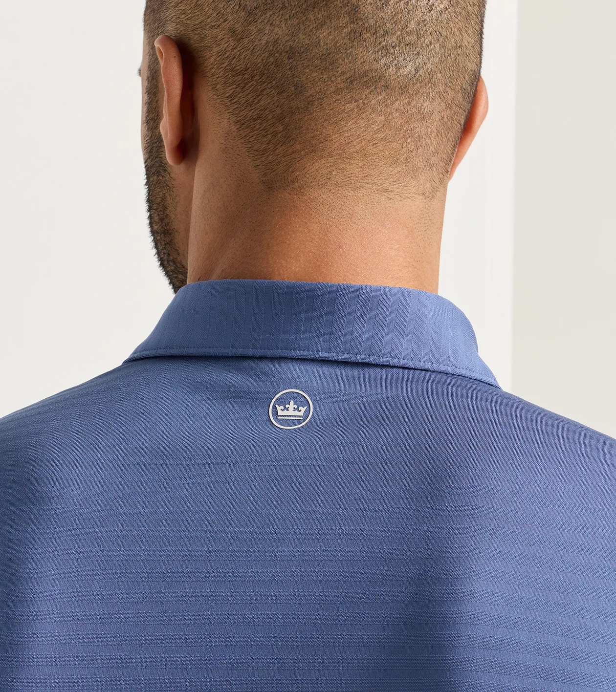 Clark Performance Jersey Polo in BALI BLUE - Alternate Image 3